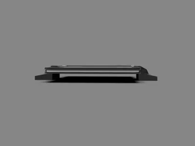 Starlink with Vehicle Mount Base 3D model