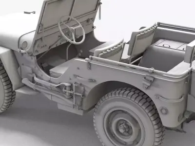 WWII Willy Free 3D model