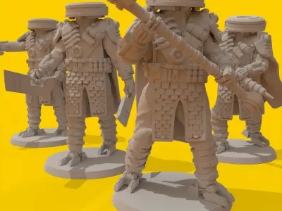 Ogre Squad 3D print model
