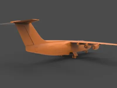 BAE 146 3D print model