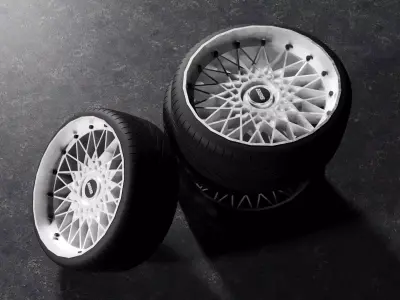 BSS Tire Rim 3D model
