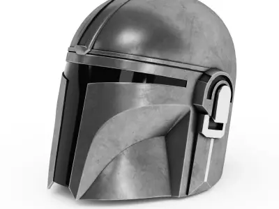 Helmet Mandalorian 3D model
