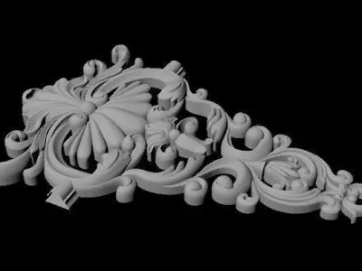 dekor ornate design 3D model