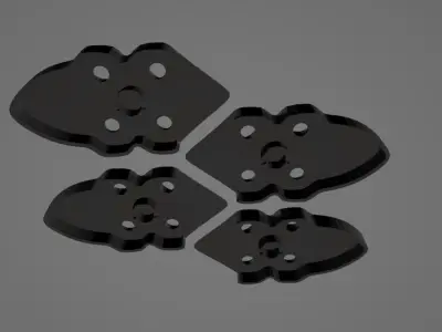 Mark4 5inch drone arm protector socks Free 3D model