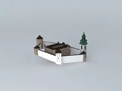 Old Castle  Free 3D model