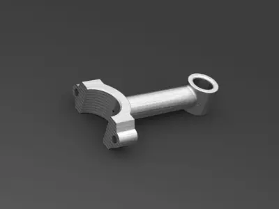 Tubolar Piston Rod 3D model