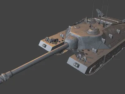 Tanks T95 USA 3D print model