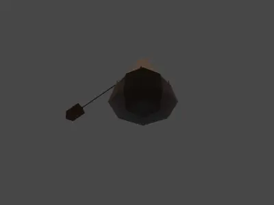 LowPoly Small Boat Free low-poly 3D model