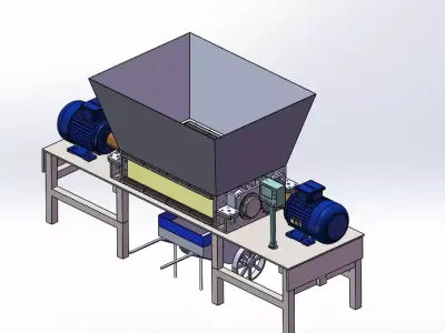 Stone Crusher  3D model