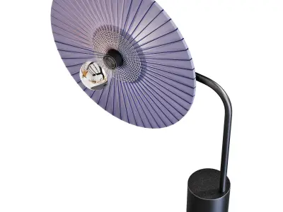 roche bobois rays table lamp 3D model