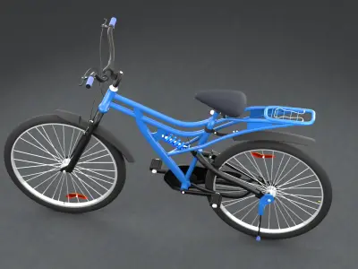 Bicycle 3D model get