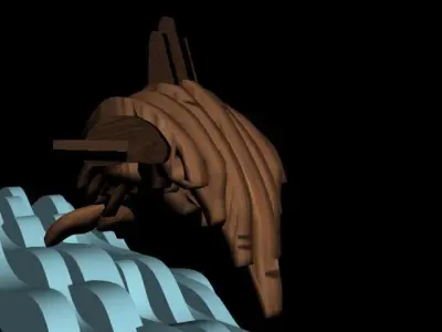 dolphin Free 3D model purchase