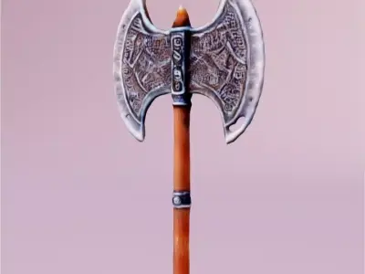 A clead high 3D model
