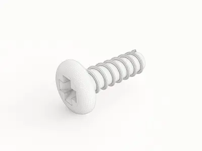 Screw 117 3D model