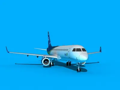 Embraer Emb-190 Pegas 3D model