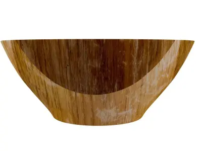 Bowl in Brown color 3D model