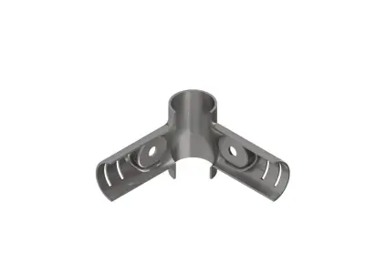 PIPE FITTINGS-PIPE EXTERNAL CONNECTION 3D model