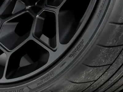 Bridgestone Potenza Sport 355 25 ZRF R22 3D model