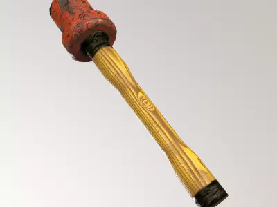 Hand Grenade Low-poly 3D model get