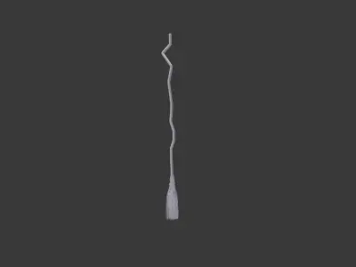 Witch Broom 2 3D model