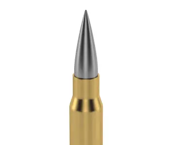 Bullet 762x51mm NATO 3D model