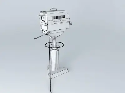 Old Television Camera Studio TV Camera Please Rate Free 3D model