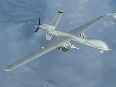 General Atomics MQ-9 Reaper 3D model 2