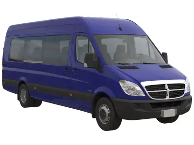 Dodge Sprinter 3500 Minibus L4H2 3D model