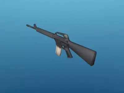 My guns Free low-poly 3D model