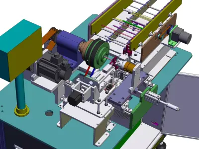 Automatic sprue machine 3D model