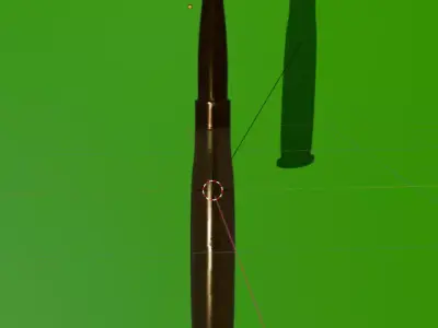 Sniper Bullet 3D Model PBR Free low-poly 3D model