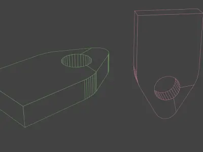 Lifting Hook  Free low-poly 3D model