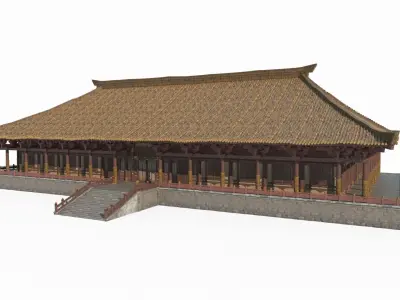 The Grand Hall of the Imperial Palace 3D model