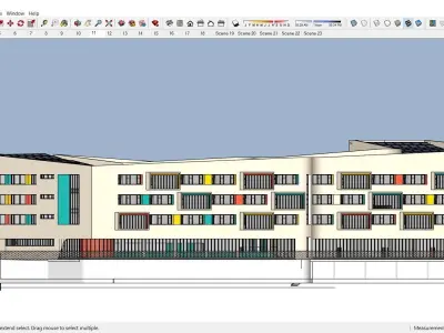 Sketchup Kindergarten 120 3D model