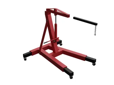 Engine Lifter Low Poly 3D model