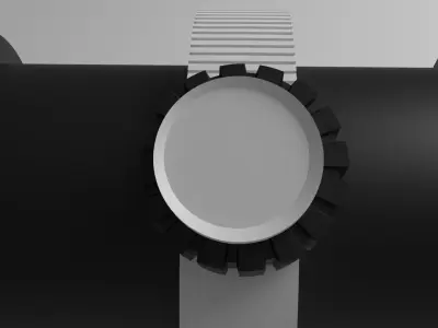 sniper scope Free low-poly 3D model