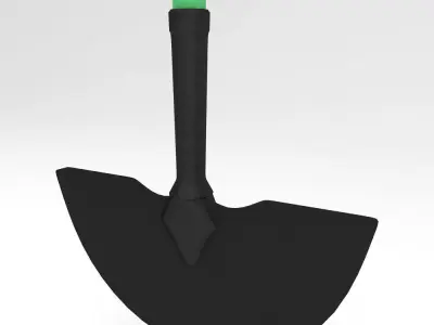 Garden hoe 3d model 3D model purchase