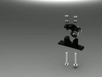 plummer block 1 Free 3D model