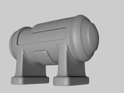 Large Container 3D model