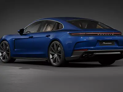 2024 Porsche Panamera 4 3D model