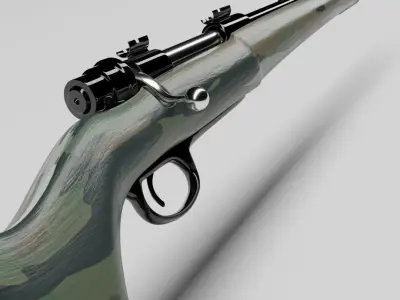 FPS Hunting Rifle 3D model