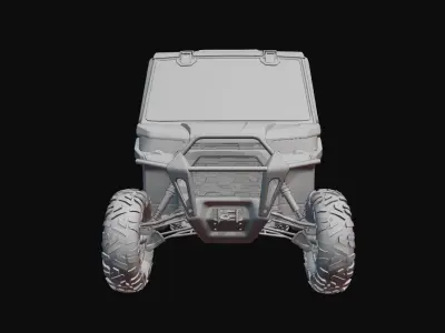 2024 BRP Can-Am Defender HD10 Limited  3D model
