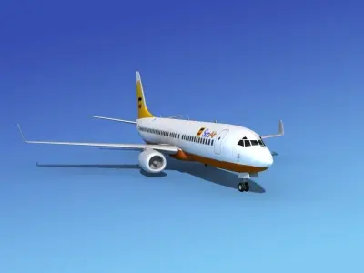 Boeing 737-800 Sonair 3D model