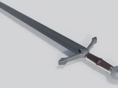 Sword Of Albion Low-poly 3D model