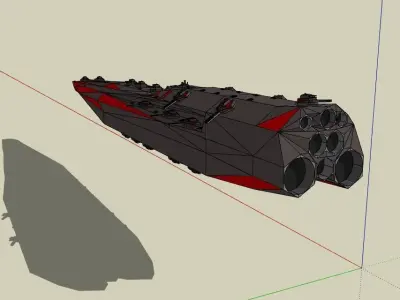 AURELION CLASS LIGHT DREADNOUHT 3D model