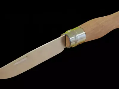 Pocket knife 3D model purchase