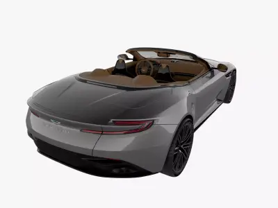 Aston Martin DB12 Volante 2026 3D model