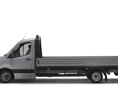 Freightliner Sprinter Single Cab Tipper 2023 3D model