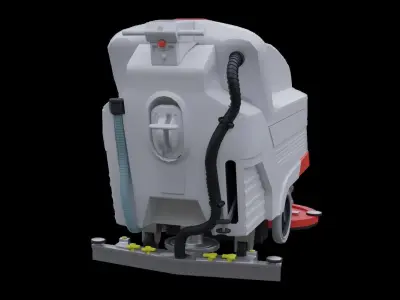 Floor Scrubber 3D model