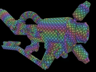 District 9 Sonic Blaster 3D model